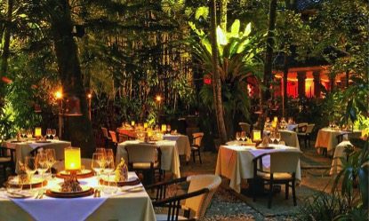 Mosaic Restaurant in Ubud Bali