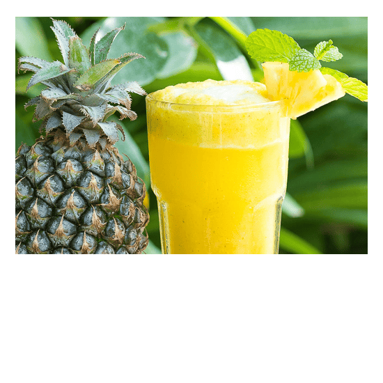Bliss Retreat Bali Smoothies - Pineapple Sensation