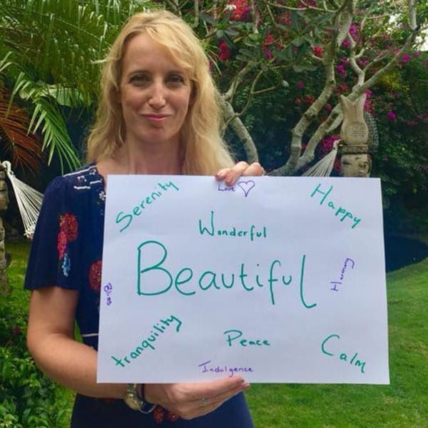 feel beautiful at Bliss Bali retreat