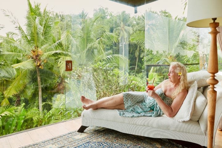 Debbie Bright at Bliss Bali retreat