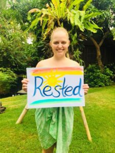 Feeling rested after a stay at Bliss Sanctuary for Women Bali