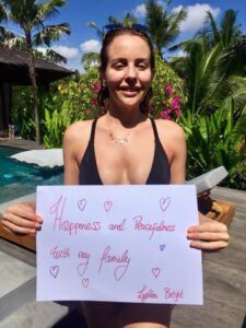 Lydia Bright from TOWIE found happiness and peacefulness with her family at Bliss Sanctuary Ubud Retreat in Bali
