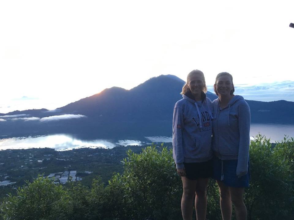 Bali retreat guests sightseeing