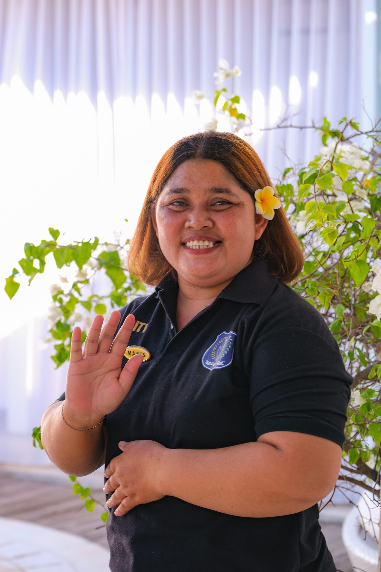Our people - Ketut Manis - Security - Villa Peace