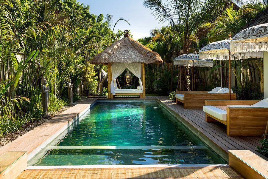 Seminyak Health and Wellness Retreat Outdoor Pool Area