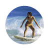 Surfing in Bali